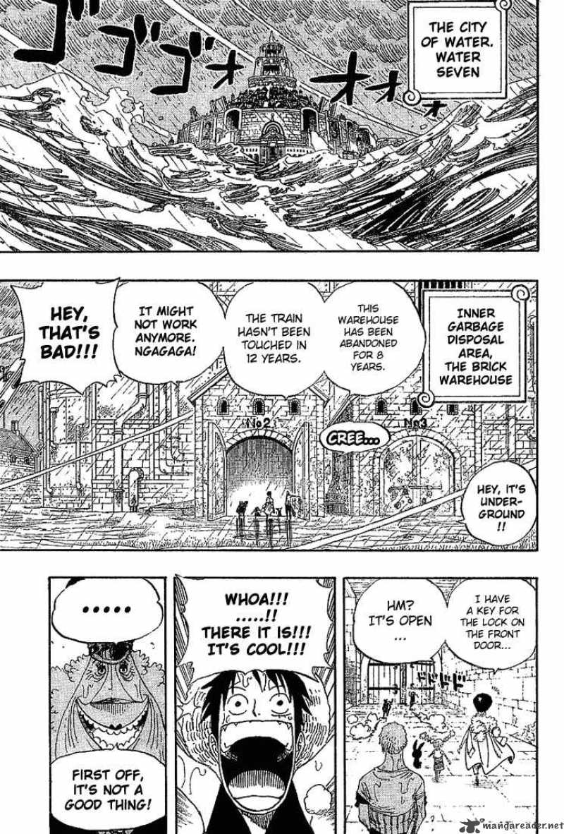 One Piece Manga Chapter 365 page 9 - Rocketman!!