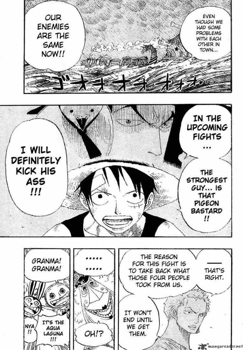 One Piece Manga Chapter 366 page 11 - Sortie!!