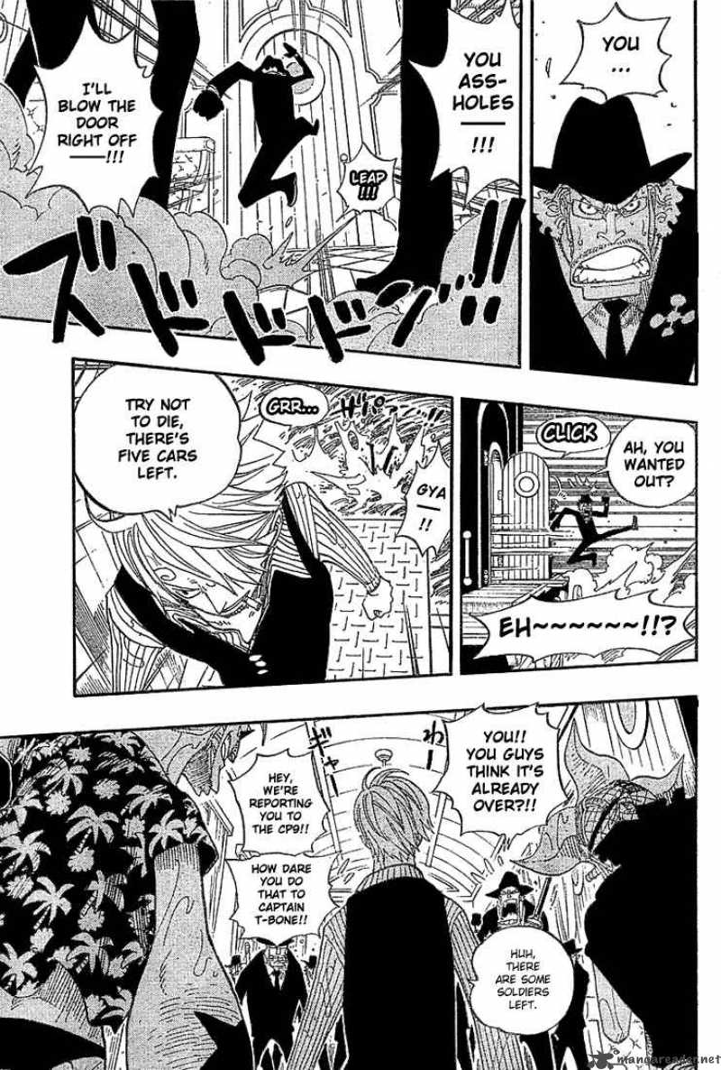 One Piece Manga Chapter 368 page 13 - Sea Train Battle Game