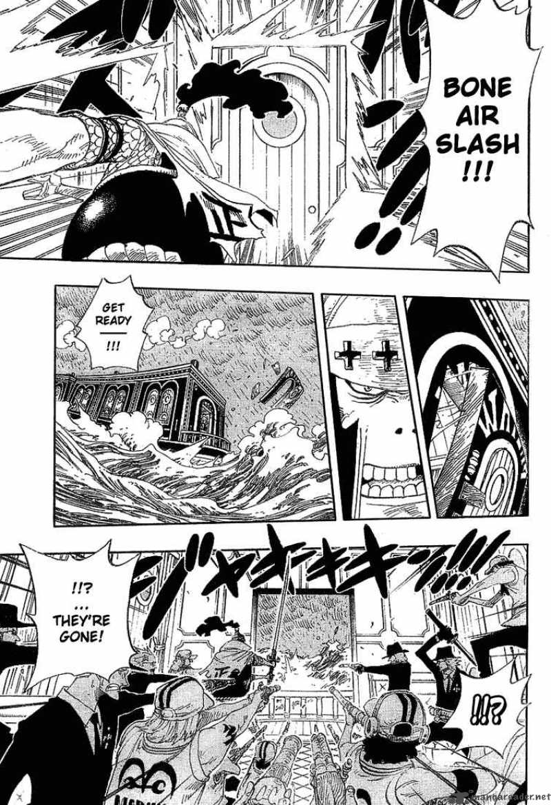 One Piece Manga Chapter 368 page 9 - Sea Train Battle Game