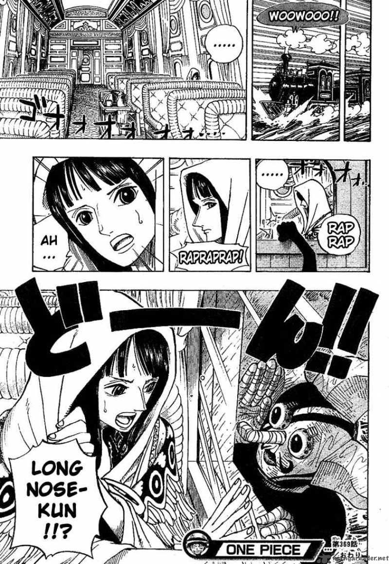 One Piece Manga Chapter 369 page 18 - Ramen Kenpo