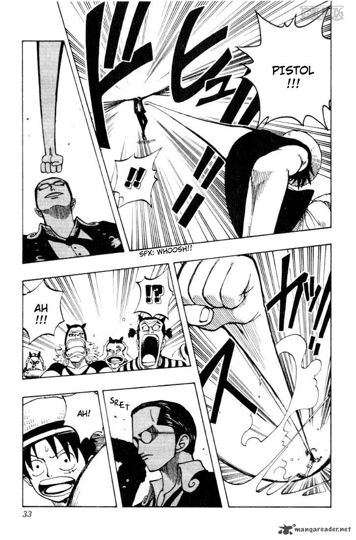 One Piece Manga Chapter 37 page 5 - The Pirate "Kuro of a Hundred Plans"