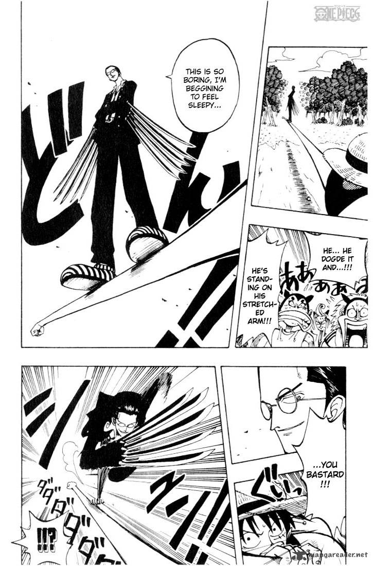 One Piece Manga Chapter 37 page 6 - The Pirate "Kuro of a Hundred Plans"