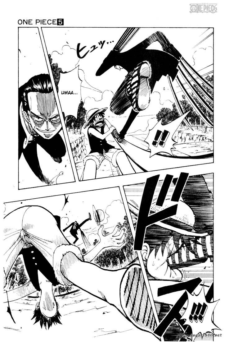 One Piece Manga Chapter 37 page 7 - The Pirate "Kuro of a Hundred Plans"