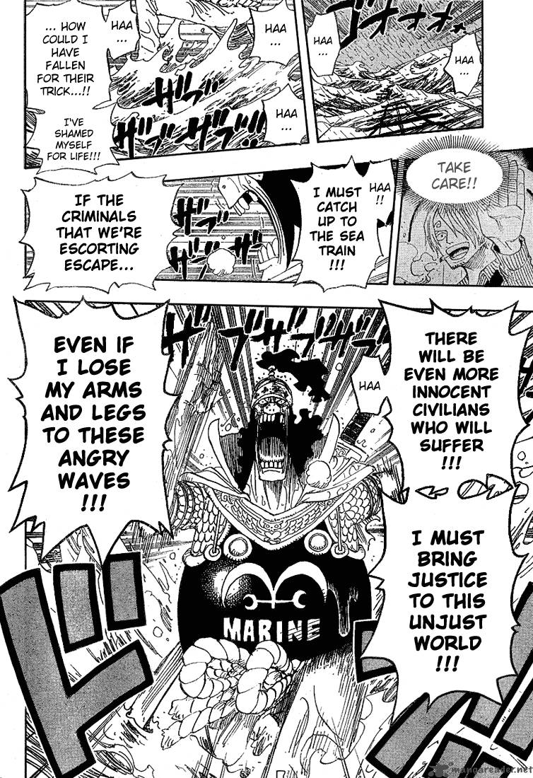 One Piece Manga Chapter 371 page 11 - The Admirable Captain T Bone