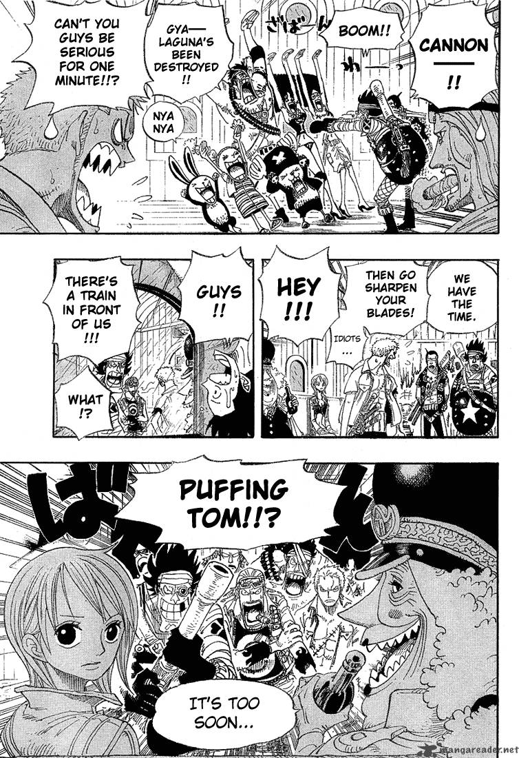 One Piece Manga Chapter 371 page 3 - The Admirable Captain T Bone