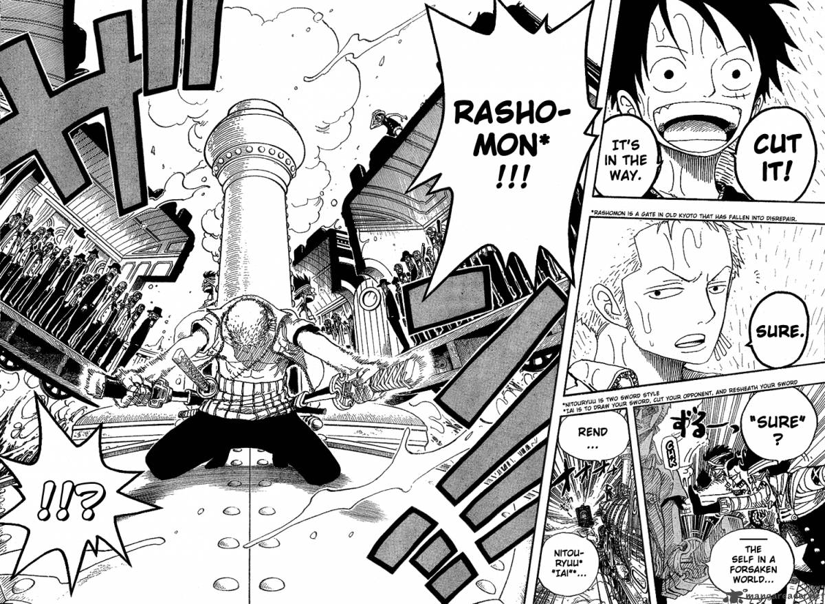 One Piece Manga Chapter 371 page 8 - The Admirable Captain T Bone