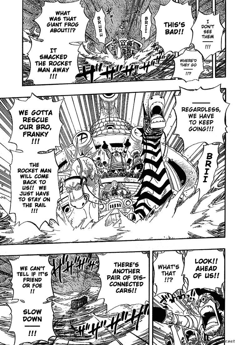 One Piece Manga Chapter 375 page 5 - The Superhumans of Enies Lobby