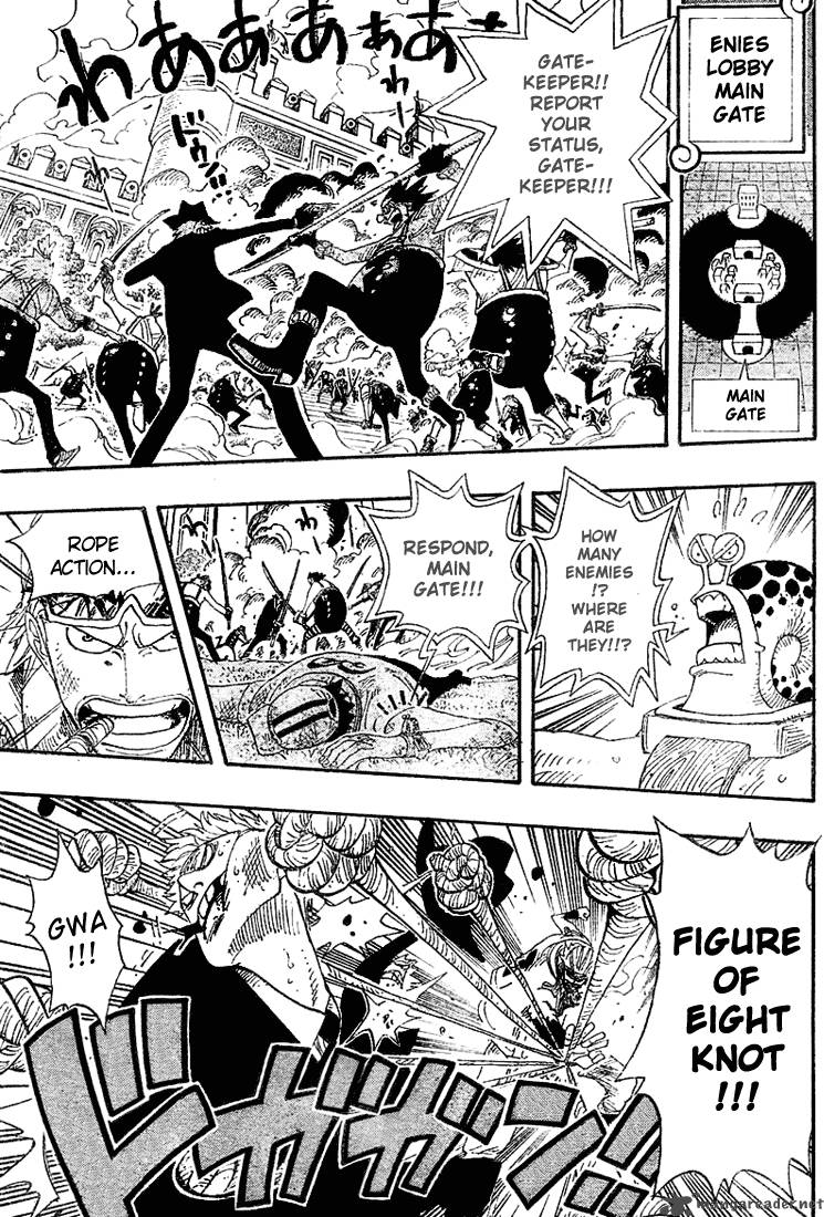 One Piece Manga Chapter 377 page 10 - Great Battle on the Judiciary Island!!