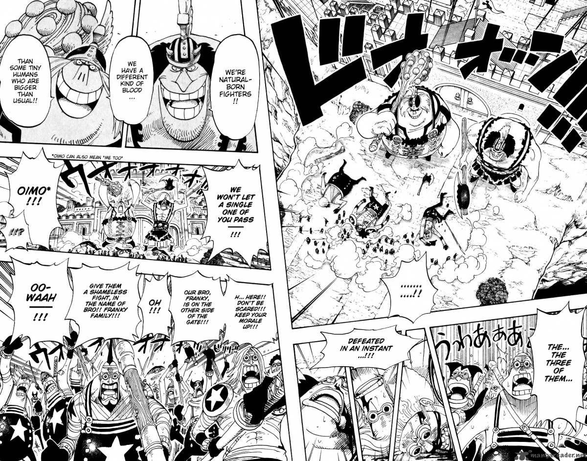 One Piece Manga Chapter 378 page 11 - Damage Report