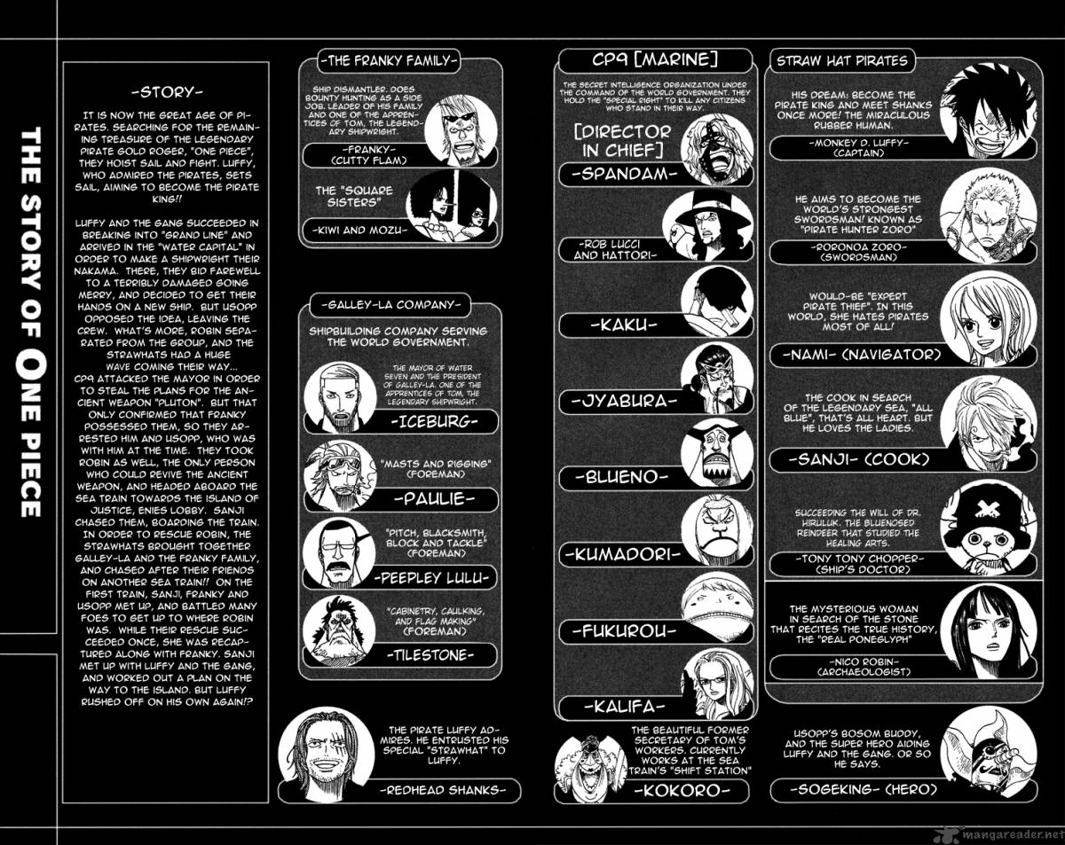 One Piece Manga Chapter 378 page 5 - Damage Report