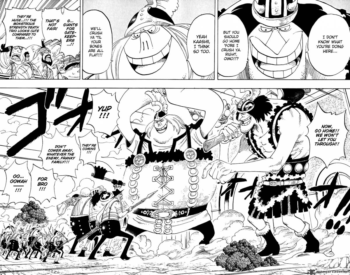 One Piece Manga Chapter 378 page 8 - Damage Report