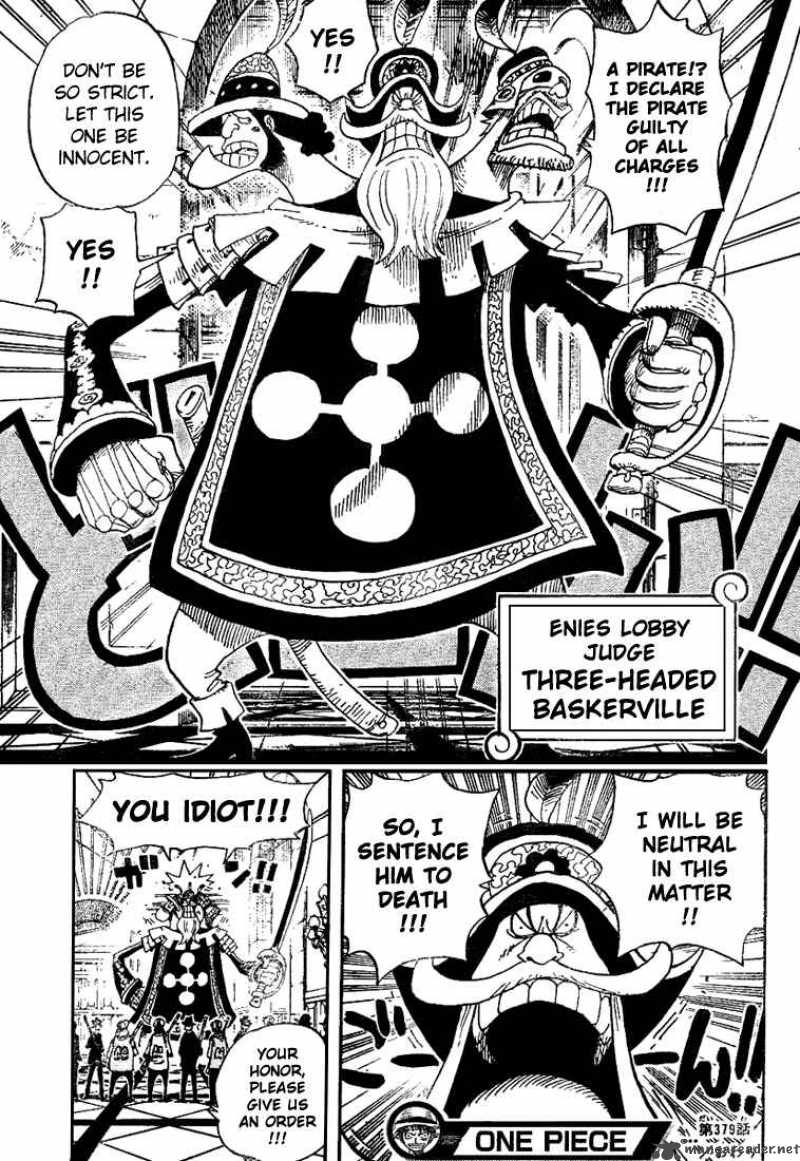 One Piece Manga Chapter 379 page 17 - Doriki