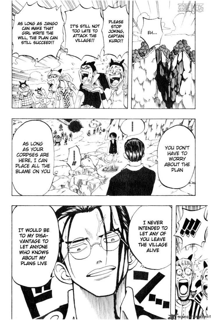 One Piece Manga Chapter 38 page 10 - Pirate Crew