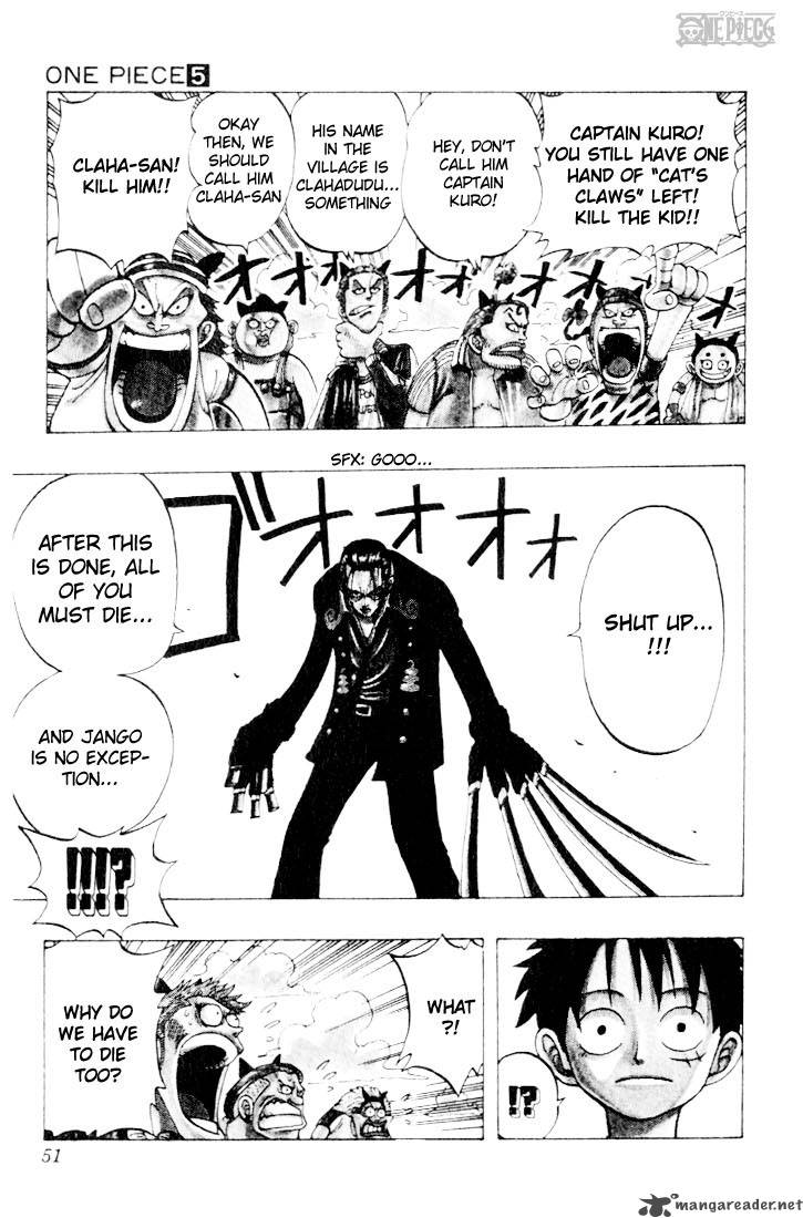 One Piece Manga Chapter 38 page 3 - Pirate Crew