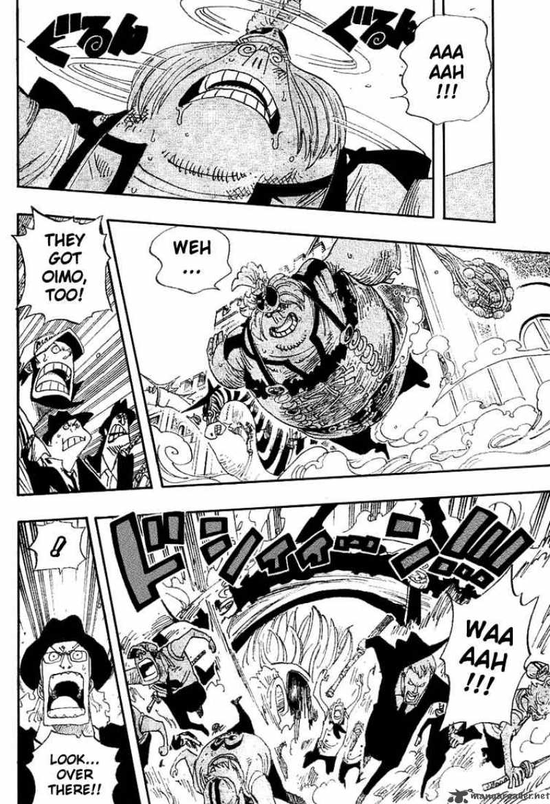 One Piece Manga Chapter 380 page 11 - Enies Lobby Main Island Express