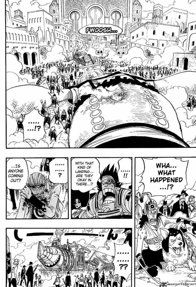 One Piece Manga Chapter 380 page 16 - Enies Lobby Main Island Express