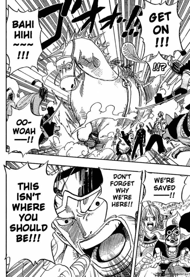 One Piece Manga Chapter 381 page 13 - Fired