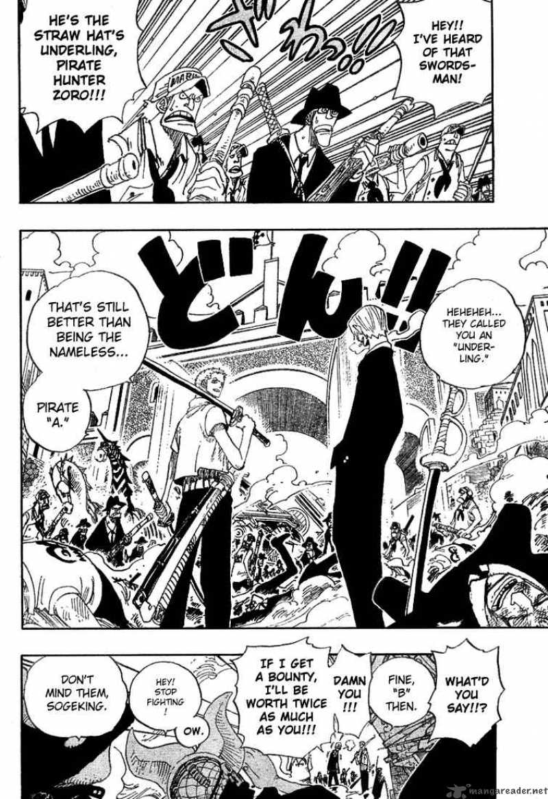 One Piece Manga Chapter 381 page 2 - Fired