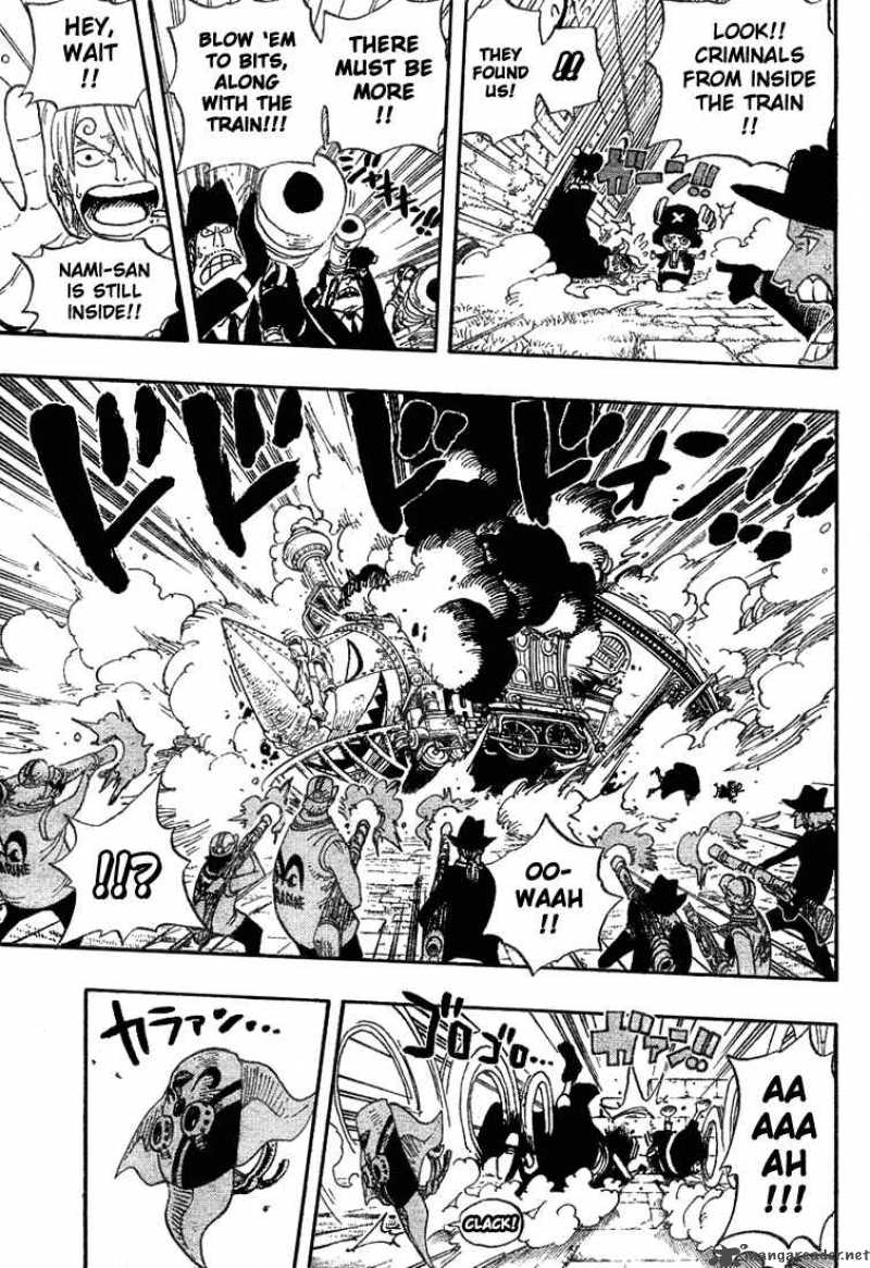 One Piece Manga Chapter 381 page 3 - Fired