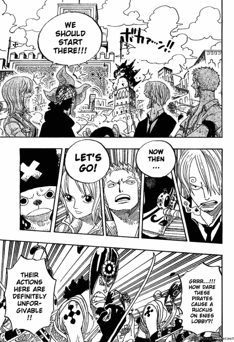 One Piece Manga Chapter 381 page 9 - Fired
