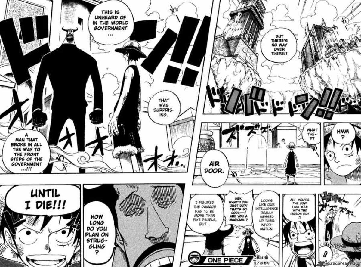 One Piece Manga Chapter 382 page 18 - Demon Lair