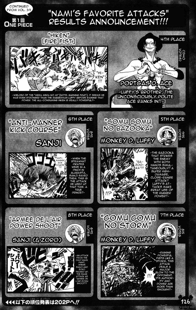 One Piece Manga Chapter 383 page 20 - Luffy vs Blueno