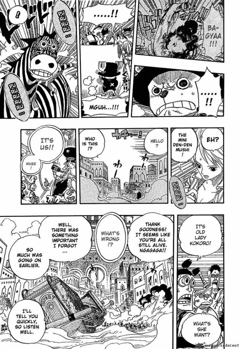 One Piece Manga Chapter 384 page 11 - Signal the Counterattack