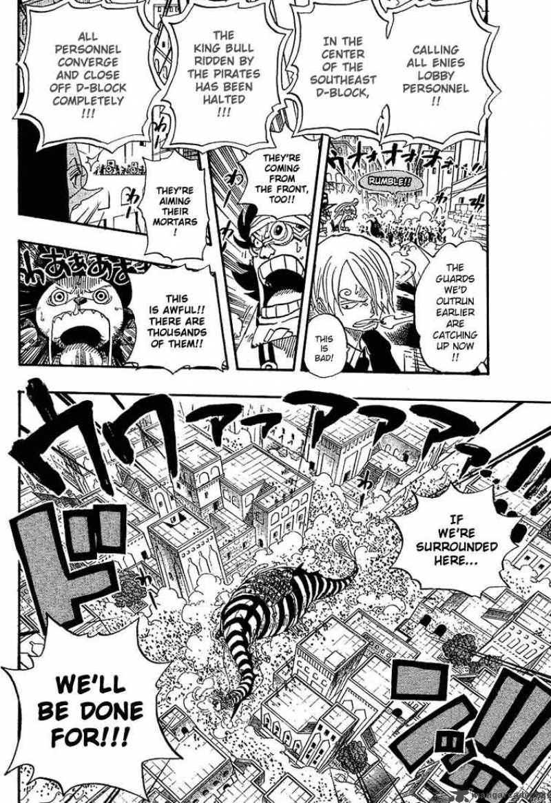 One Piece Manga Chapter 384 page 16 - Signal the Counterattack