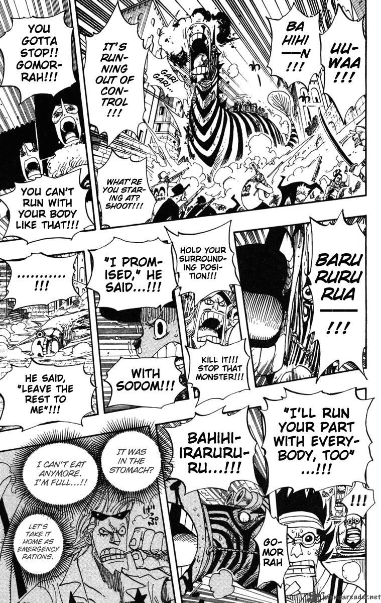 One Piece Manga Chapter 385 page 17 - There Is a Way