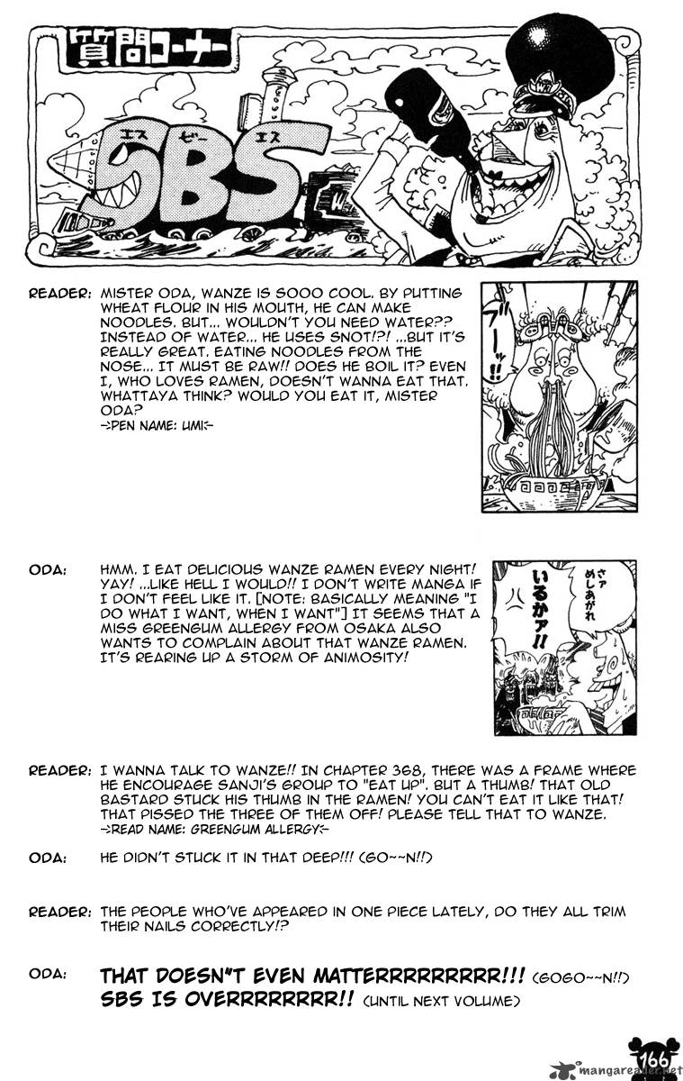 One Piece Manga Chapter 385 page 19 - There Is a Way