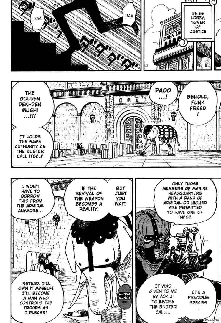 One Piece Manga Chapter 386 page 2 - Unprecedented