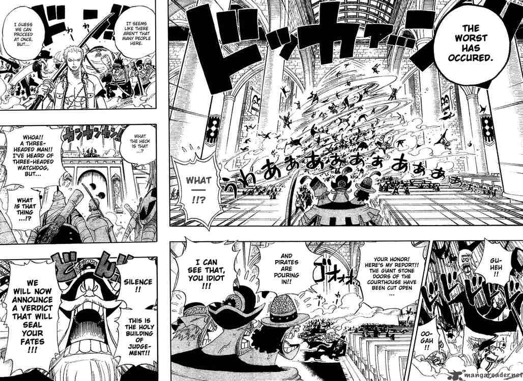 One Piece Manga Chapter 387 page 3 - Gear