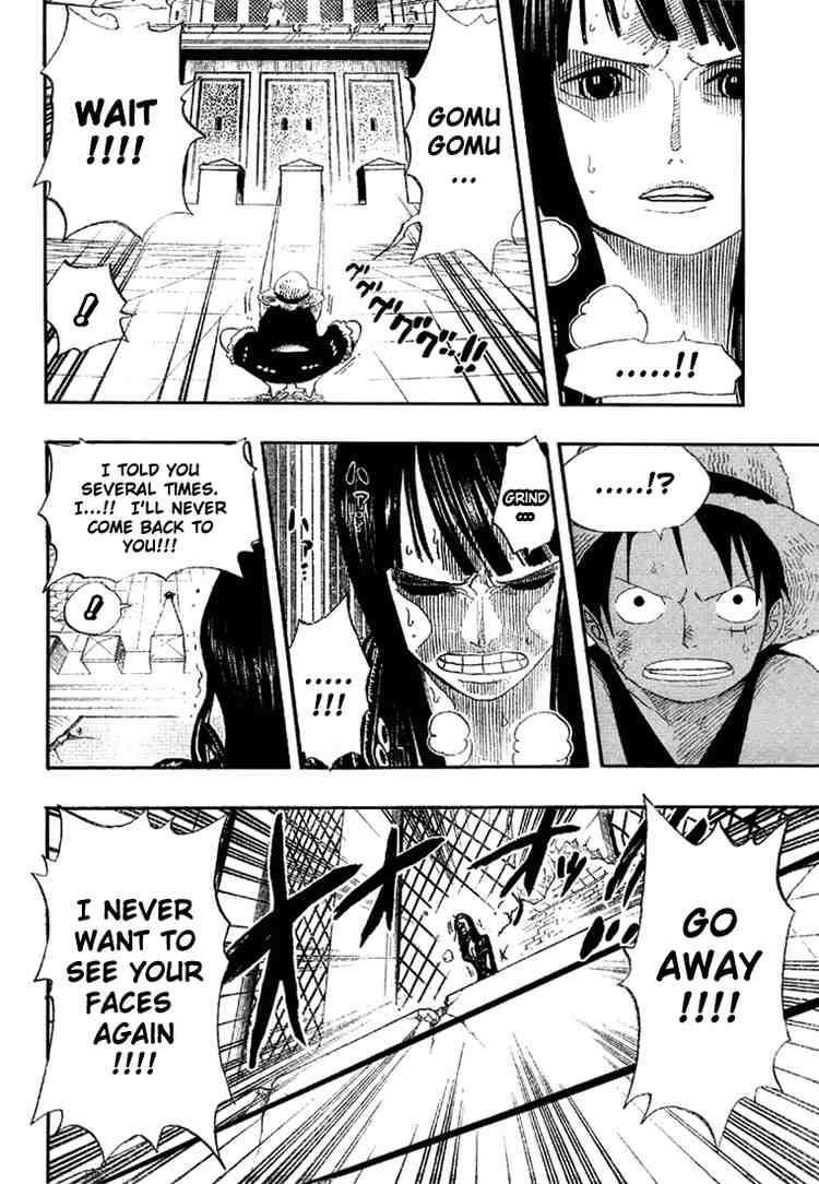 One Piece Manga Chapter 389 page 13 - Response