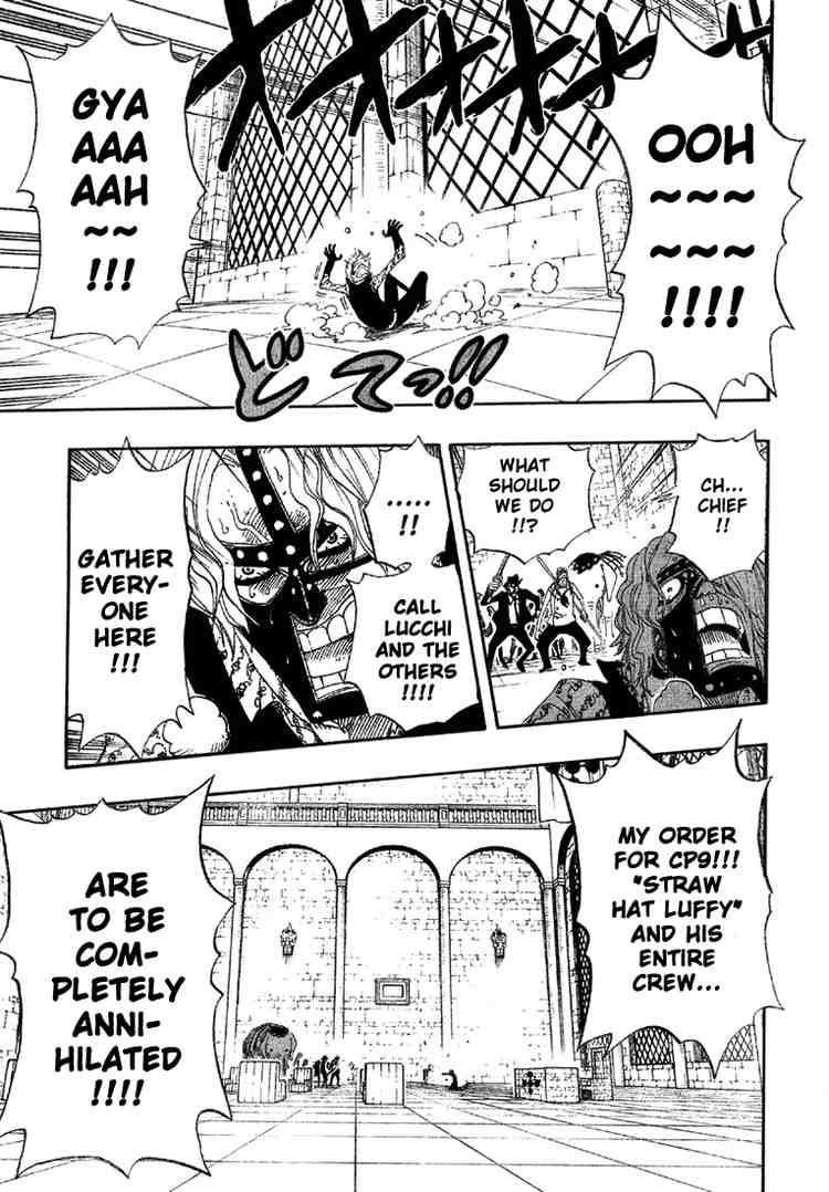One Piece Manga Chapter 389 page 5 - Response