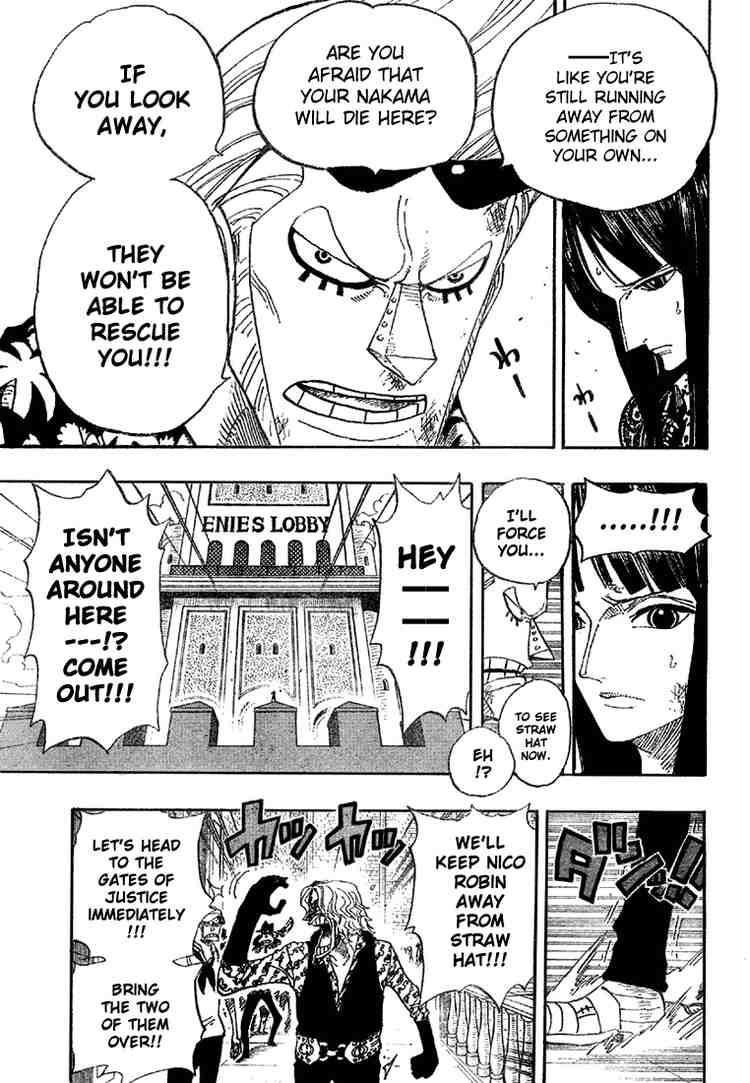 One Piece Manga Chapter 389 page 7 - Response