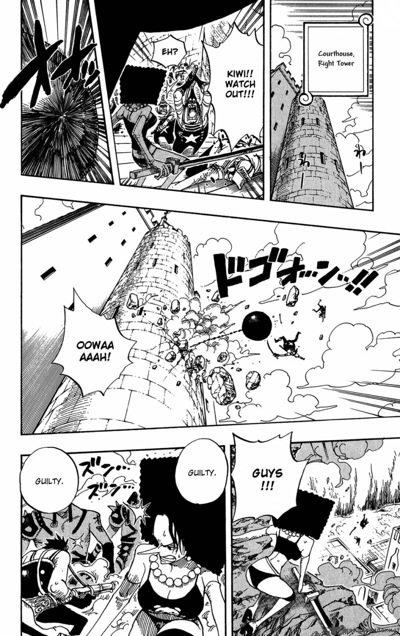 One Piece Manga Chapter 390 page 4 - Accepting the Challenge