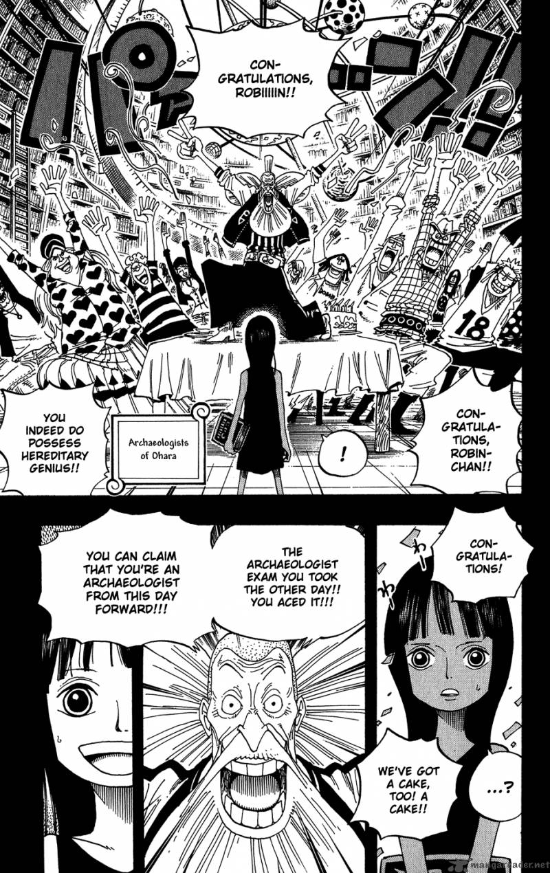 One Piece Manga Chapter 391 page 19 - The Girl Called a Devil