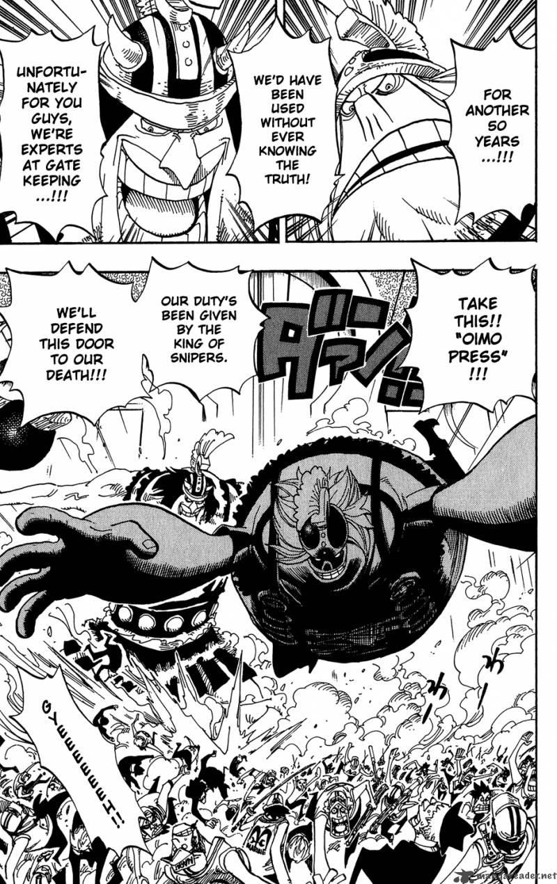 One Piece Manga Chapter 391 page 3 - The Girl Called a Devil