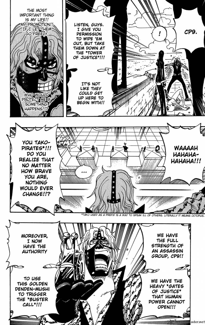 One Piece Manga Chapter 391 page 8 - The Girl Called a Devil