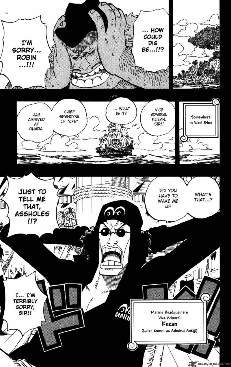 One Piece Manga Chapter 393 page 19 - Olvia