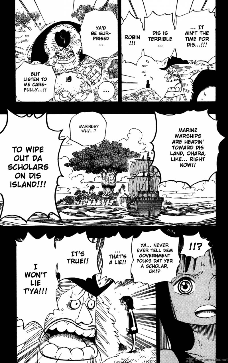 One Piece Manga Chapter 393 page 7 - Olvia