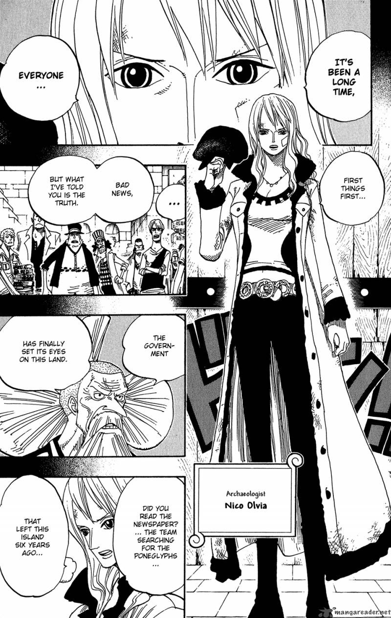 One Piece Manga Chapter 393 page 9 - Olvia