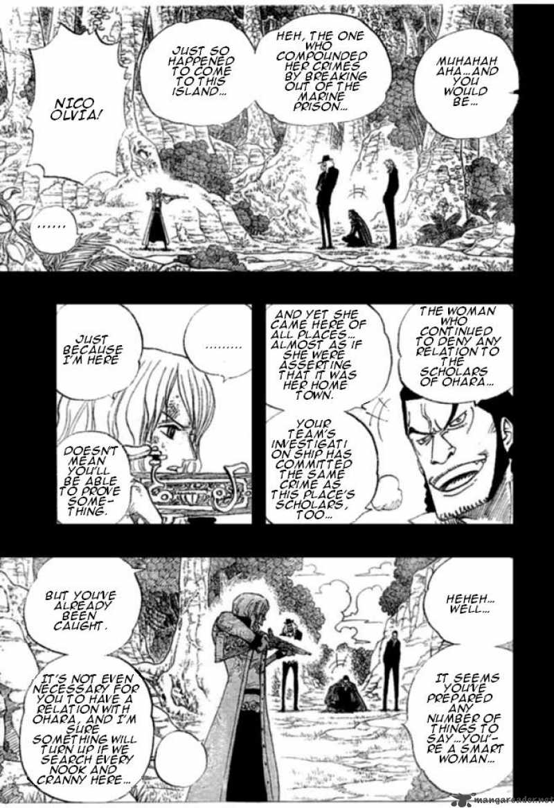 One Piece Manga Chapter 394 page 10 - The Demons of Ohara