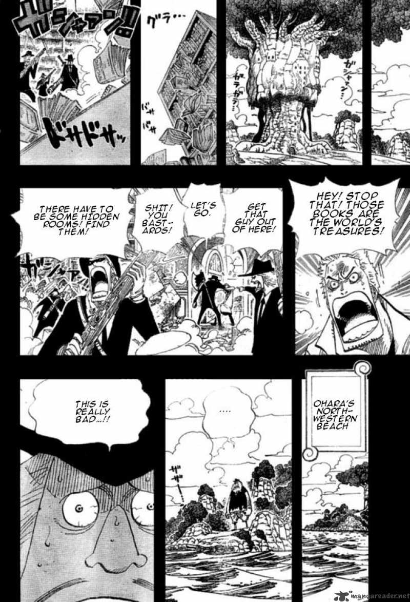 One Piece Manga Chapter 394 page 13 - The Demons of Ohara