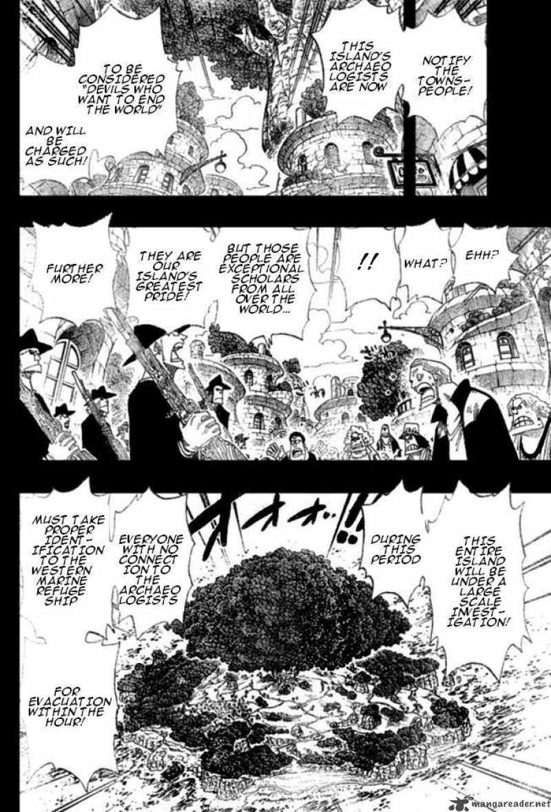 One Piece Manga Chapter 394 page 7 - The Demons of Ohara
