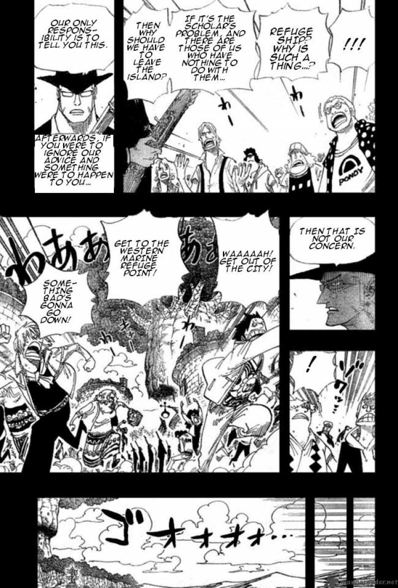 One Piece Manga Chapter 394 page 8 - The Demons of Ohara