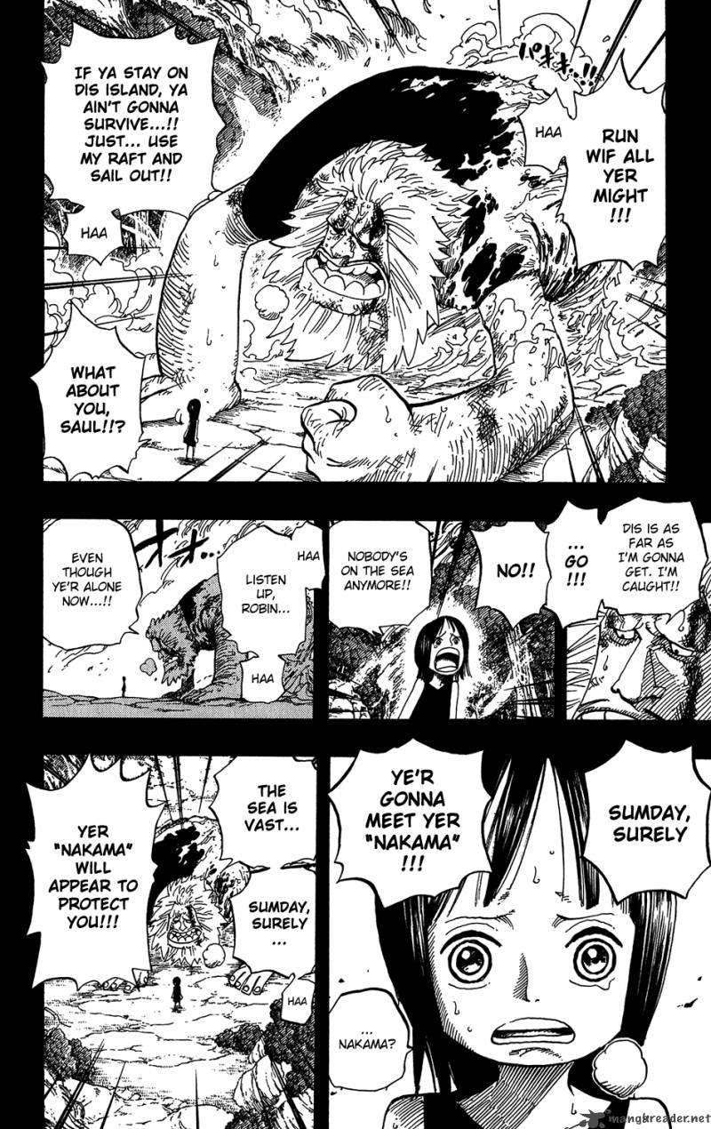 One Piece Manga Chapter 397 page 14 - In Hopes of Reaching the Future