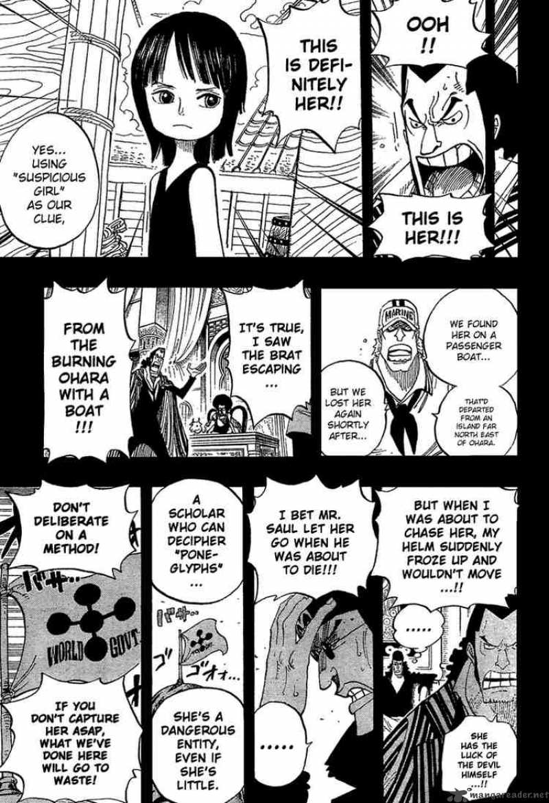 One Piece Manga Chapter 398 page 3 - Declaration of War