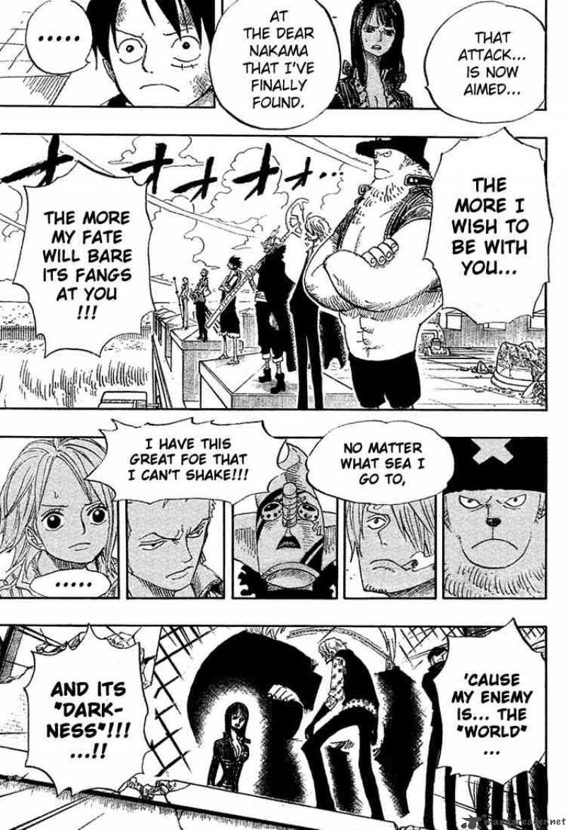 One Piece Manga Chapter 398 page 9 - Declaration of War